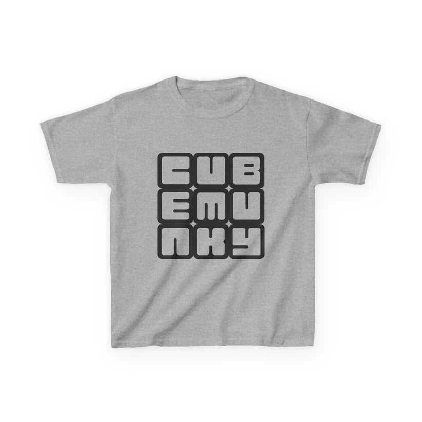 Cubemunky Original Logo Cubing T-shirt - UNISEX YOUTH