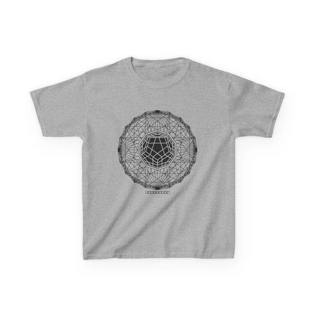 Cubemunky GEO [WAVE I] Megaminx Cubing T-shirt - UNISEX YOUTH