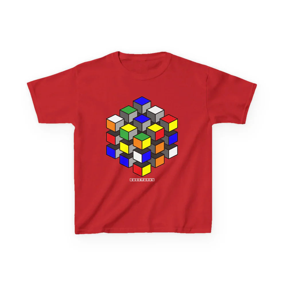Cubemunky ILLUSION III Cubing T-shirt - UNISEX YOUTH