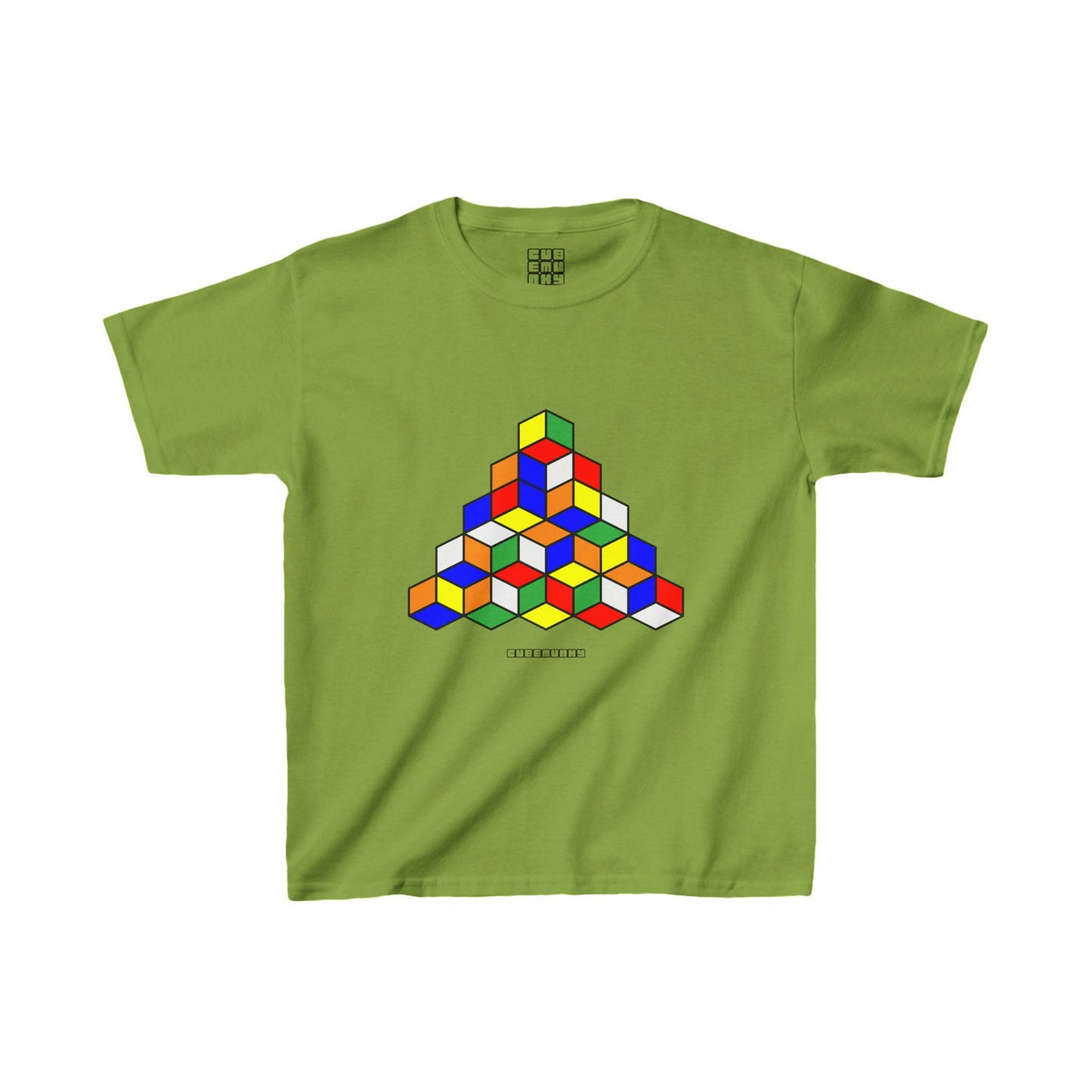 Cubemunky ILLUSION II Cubing T-shirt  - UNISEX YOUTH