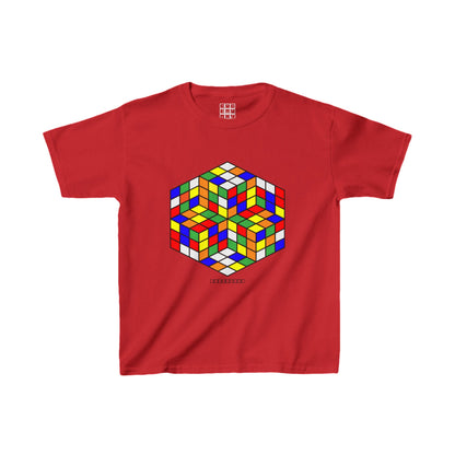 Cubemunky ILLUSION IV Cubing T-shirt  - UNISEX YOUTH