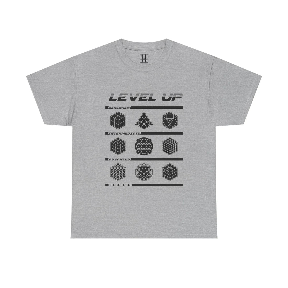 Cubemunky LVL UP Cubing T-shirt - UNISEX ADULT