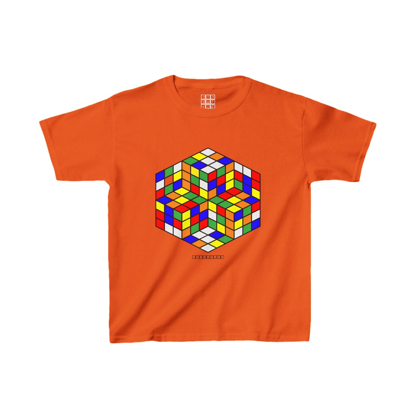 Cubemunky ILLUSION IV Cubing T-shirt  - UNISEX YOUTH