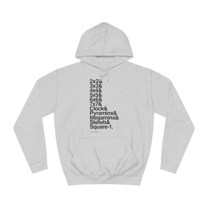 & List WCA Cubing Hoodie - UNISEX ADULT