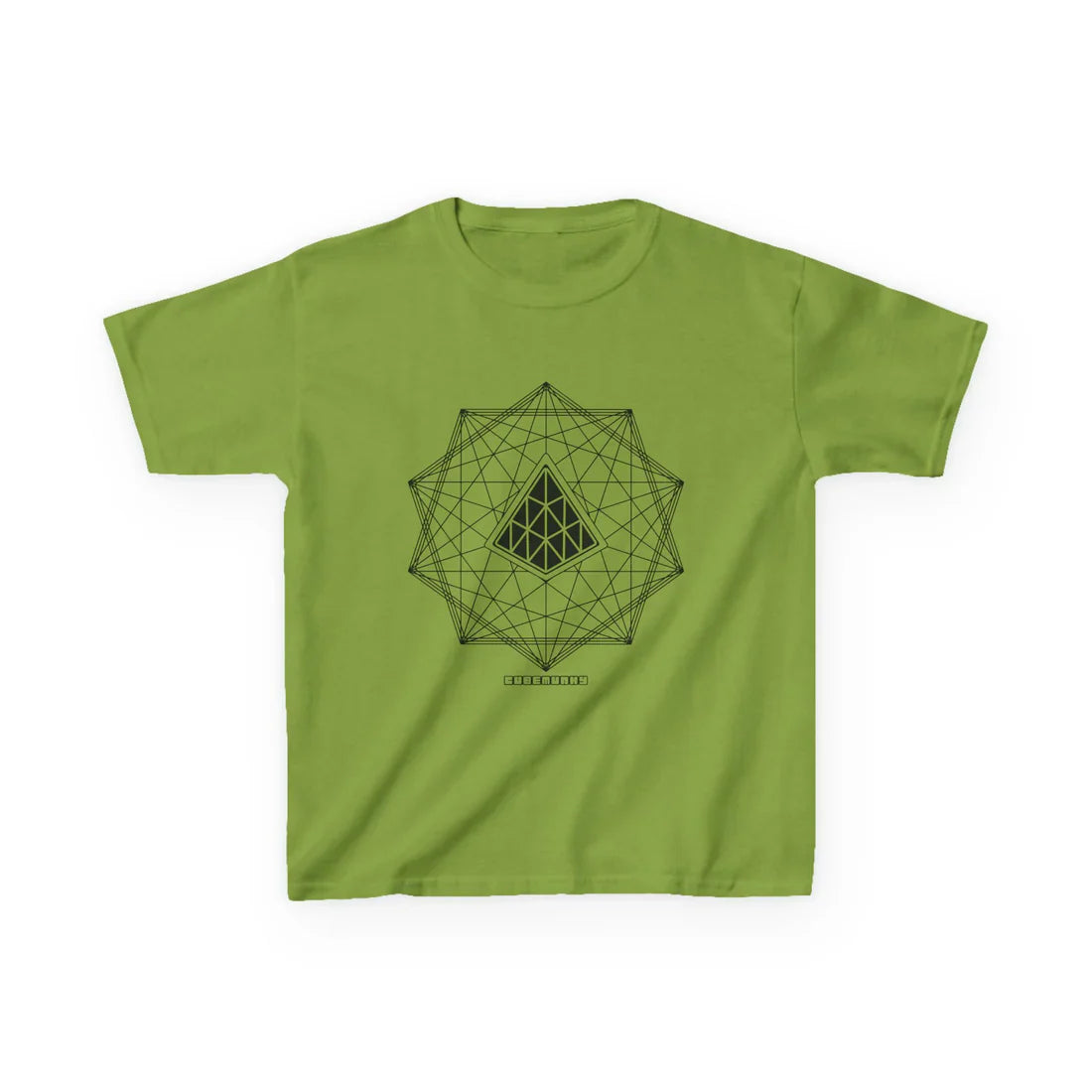 Cubemunky GEO [WAVE I] Pyraminx Cubing T-shirt - UNISEX YOUTH