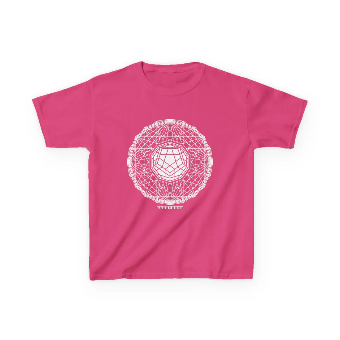 Cubemunky GEO [WAVE I] Megaminx Cubing T-shirt - UNISEX YOUTH