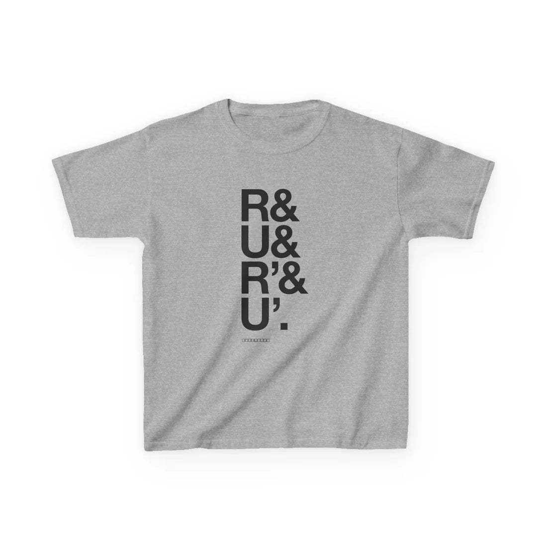 Cubemunky RUR'U' Cubing T-shirt - UNISEX ADULT