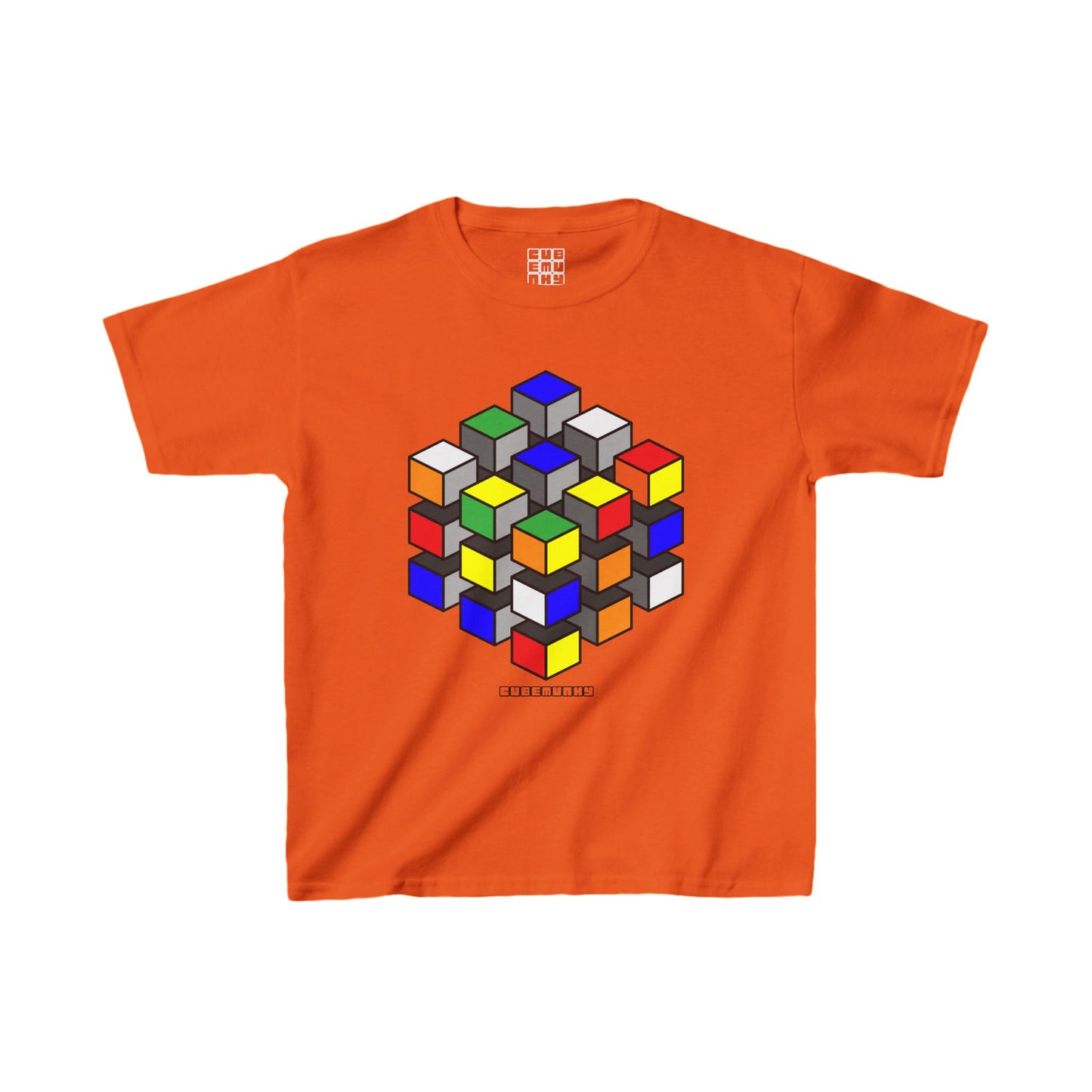 Cubemunky ILLUSION III Cubing T-shirt  - UNISEX YOUTH