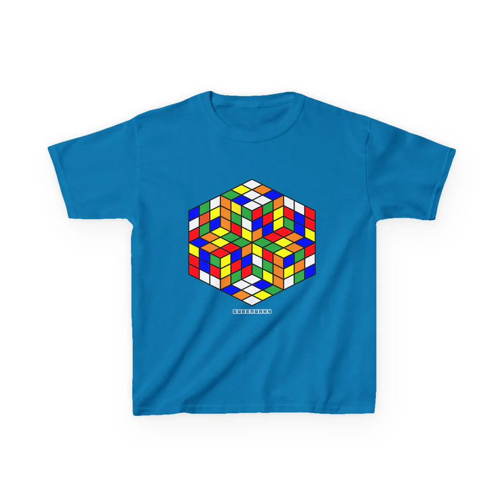 Cubemunky ILLUSION IV Cubing T-shirt - UNISEX YOUTH