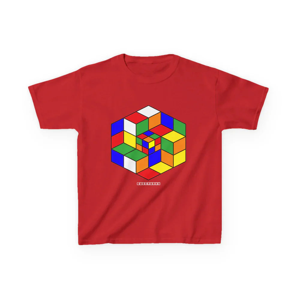 Cubemunky ILLUSION I Cubing T-shirt - UNISEX YOUTH