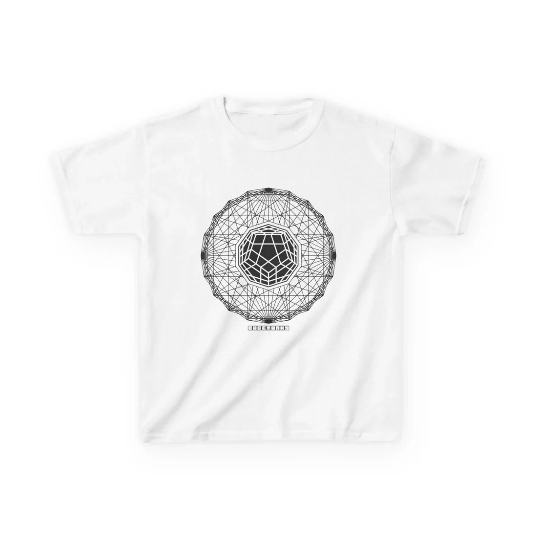 Cubemunky GEO [WAVE I] Megaminx Cubing T-shirt - UNISEX YOUTH