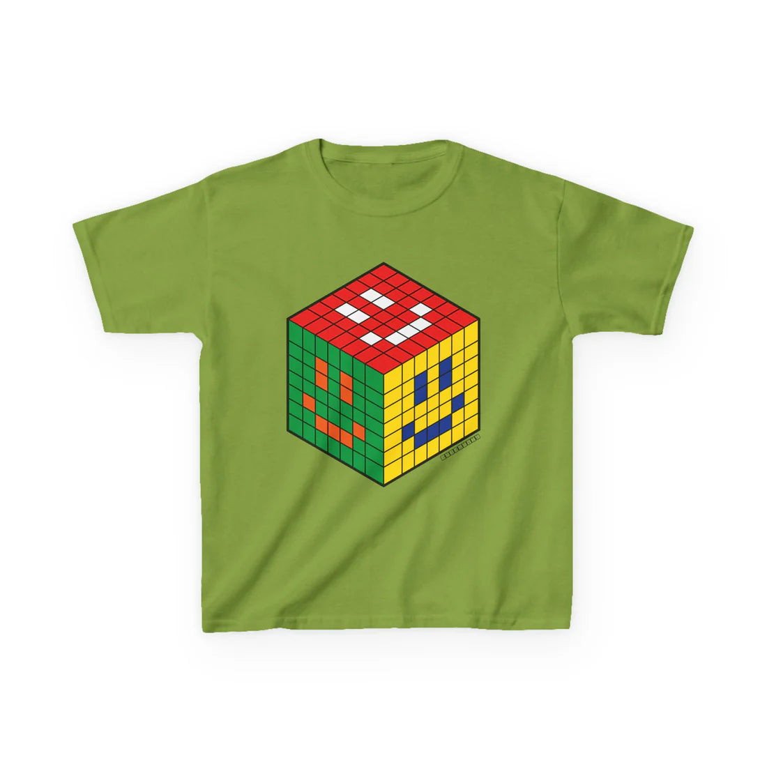 Cubemunky :-) Smiley Cubing T-shirt - UNISEX YOUTH
