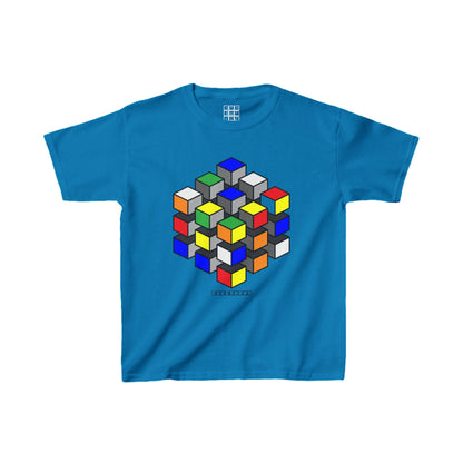 Cubemunky ILLUSION III Cubing T-shirt  - UNISEX YOUTH