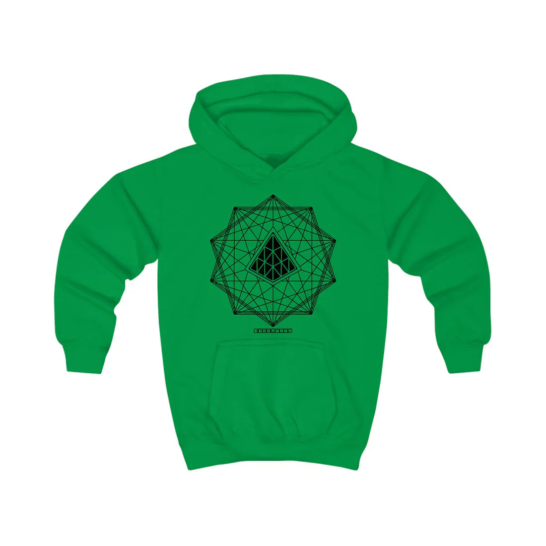 Cubemunky GEO [WAVE I] Pyraminx Cubing Hoodie - UNISEX YOUTH