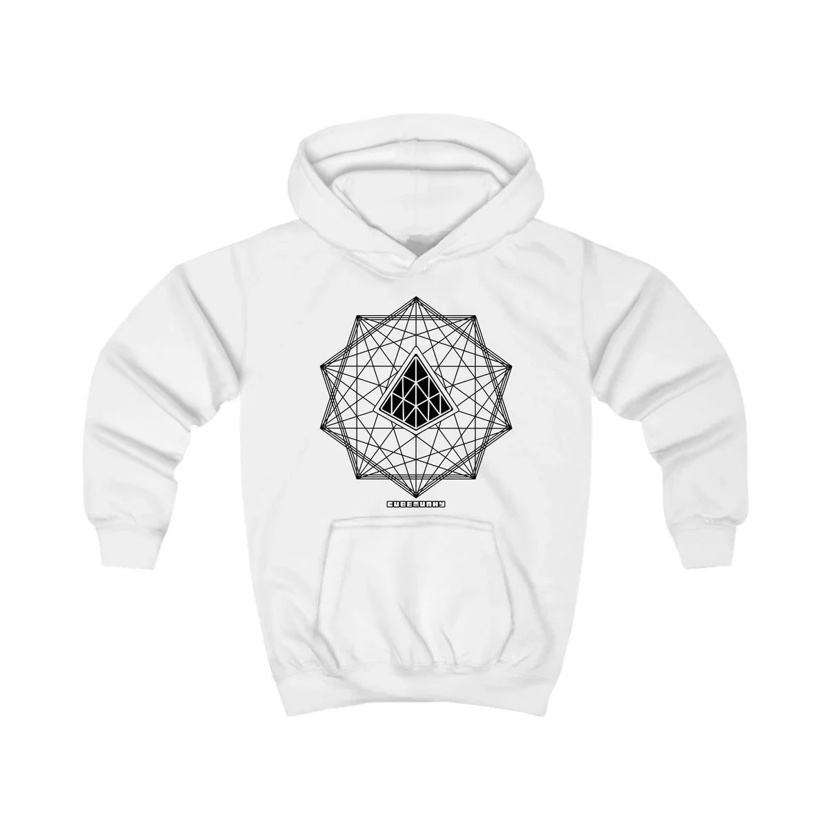 Cubemunky GEO [WAVE I] Pyraminx Cubing Hoodie - UNISEX YOUTH