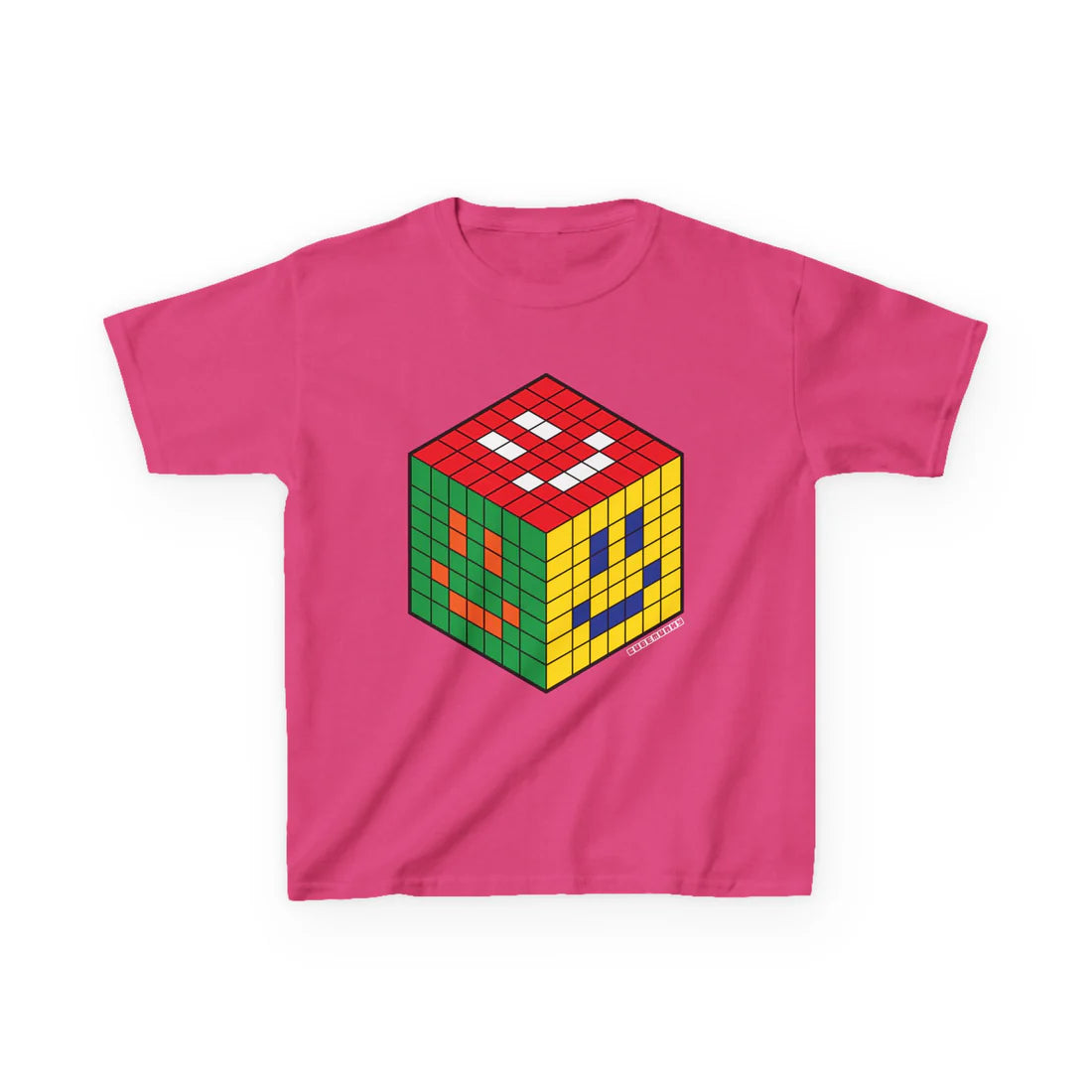 Cubemunky :-) Smiley Cubing T-shirt - UNISEX YOUTH