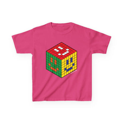 Cubemunky :-) Smiley Cubing T-shirt - UNISEX YOUTH
