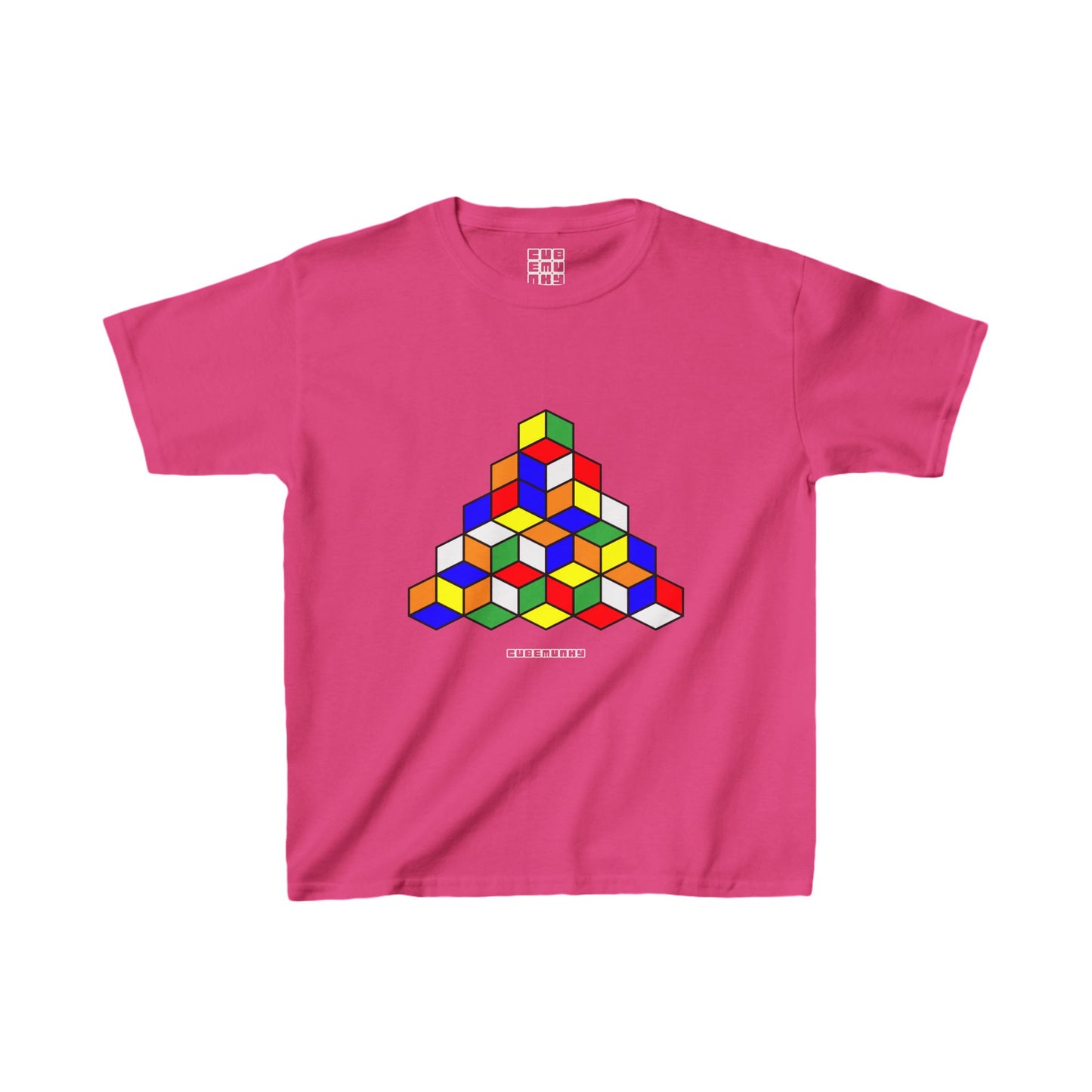 Cubemunky ILLUSION II Cubing T-shirt  - UNISEX YOUTH