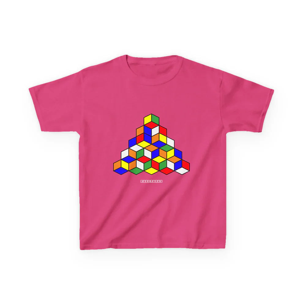 Cubemunky ILLUSION II Cubing T-shirt - UNISEX YOUTH