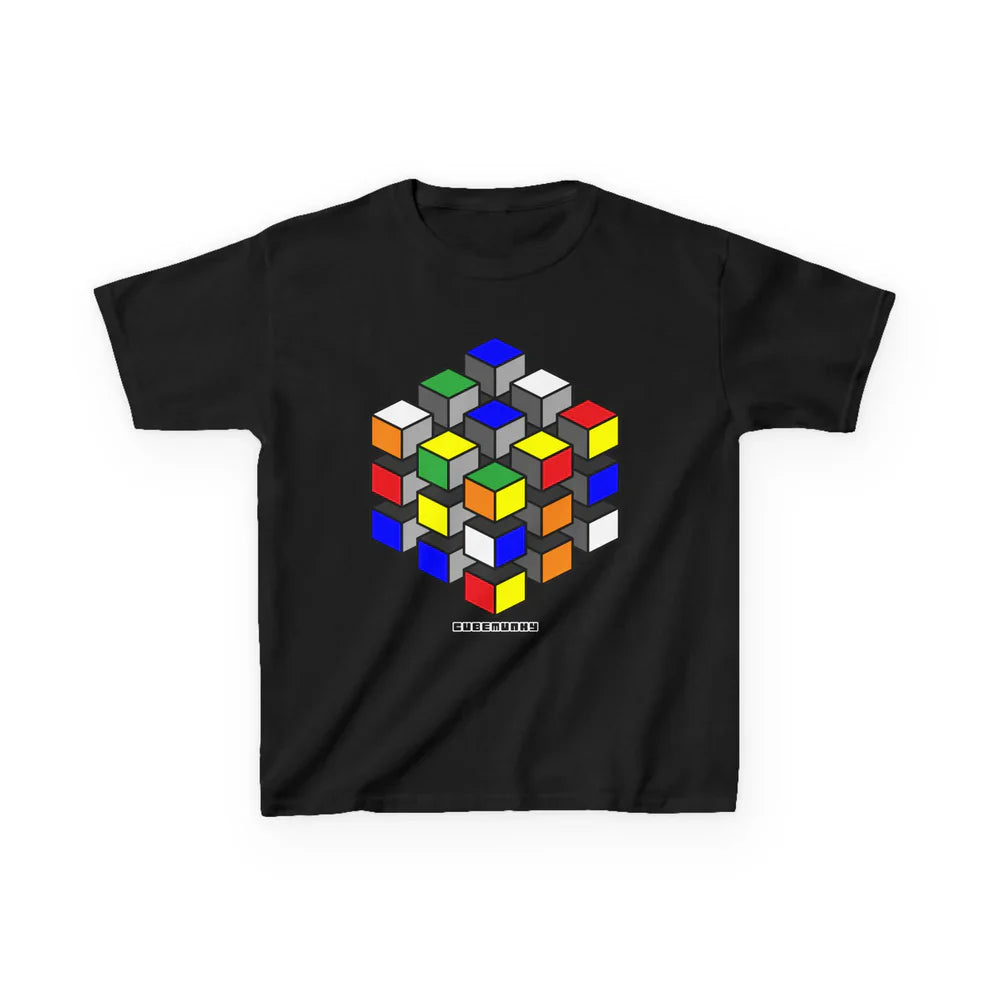 Cubemunky ILLUSION III Cubing T-shirt - UNISEX YOUTH