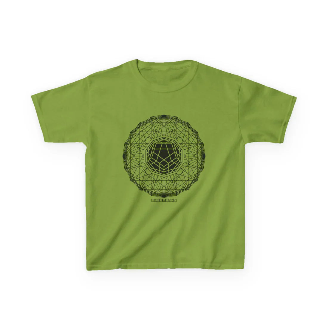 Cubemunky GEO [WAVE I] Megaminx Cubing T-shirt - UNISEX YOUTH