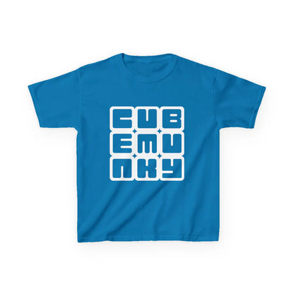 Cubemunky Original Logo Cubing T-shirt - UNISEX YOUTH