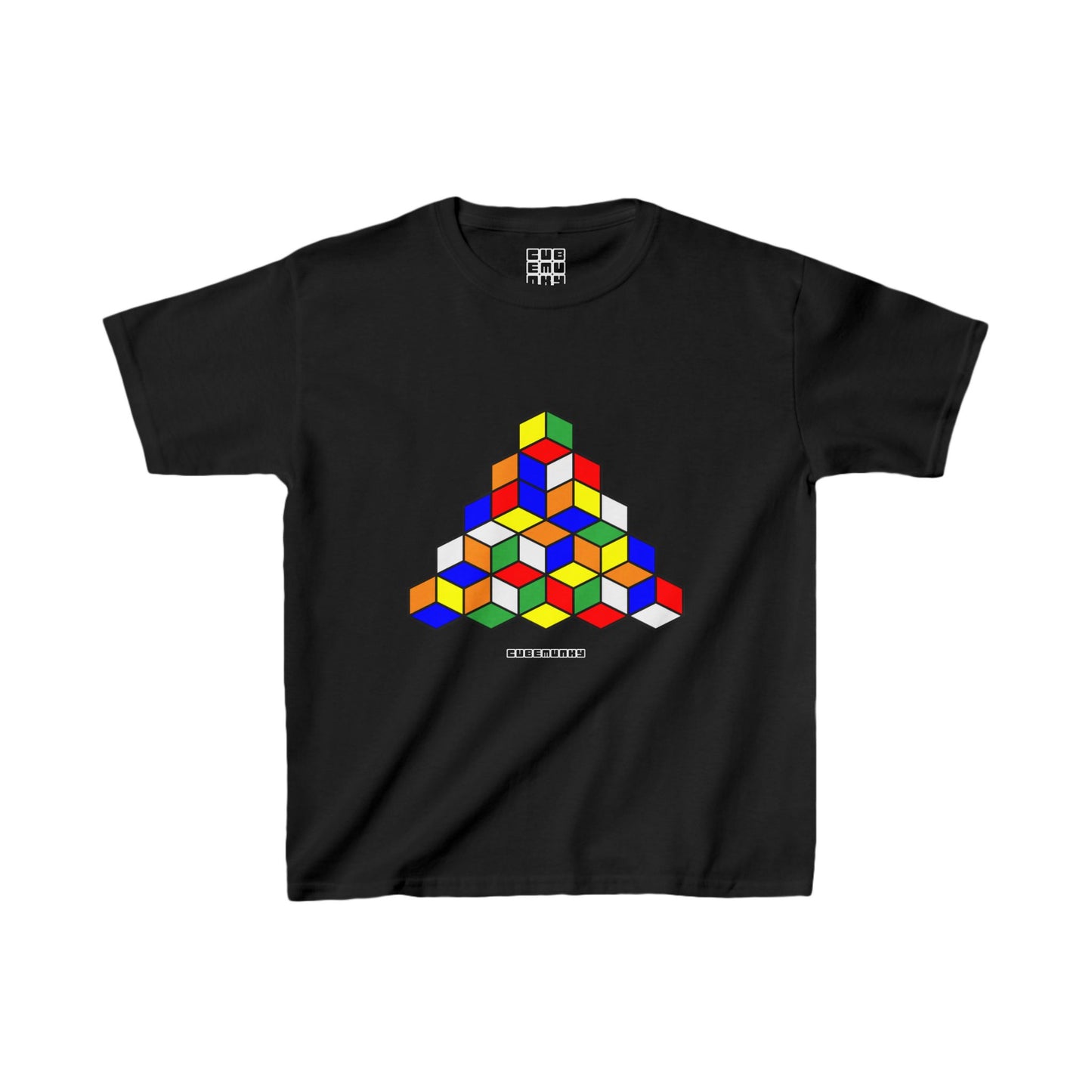 Cubemunky ILLUSION II Cubing T-shirt  - UNISEX YOUTH