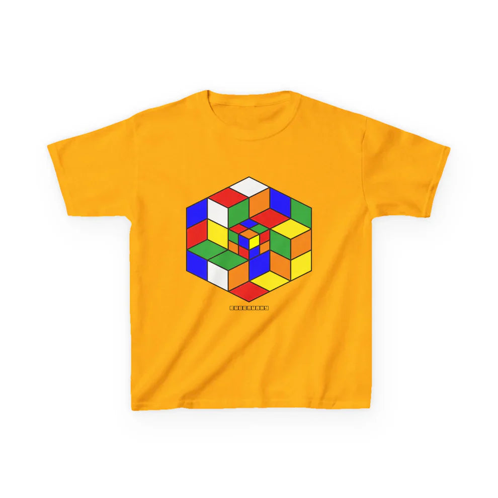 Cubemunky ILLUSION I Cubing T-shirt - UNISEX YOUTH