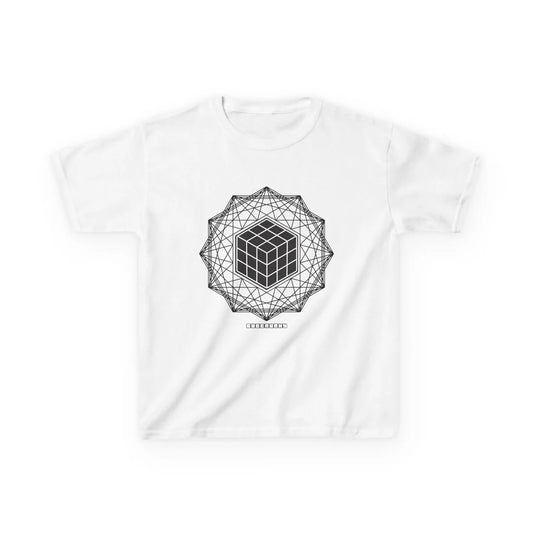 Cubemunky GEO [WAVE I] 3x3 Cubing T-shirt - UNISEX YOUTH