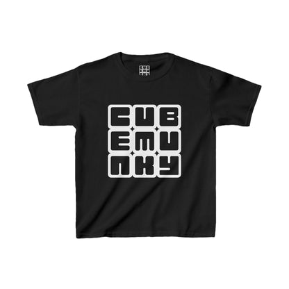 Cubemunky Original Logo Cubing T-shirt  - UNISEX YOUTH