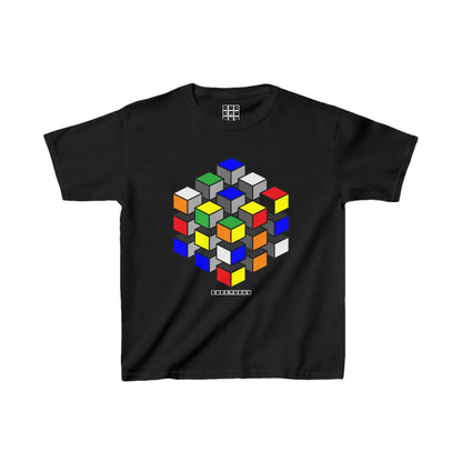 Cubemunky ILLUSION III Cubing T-shirt  - UNISEX YOUTH