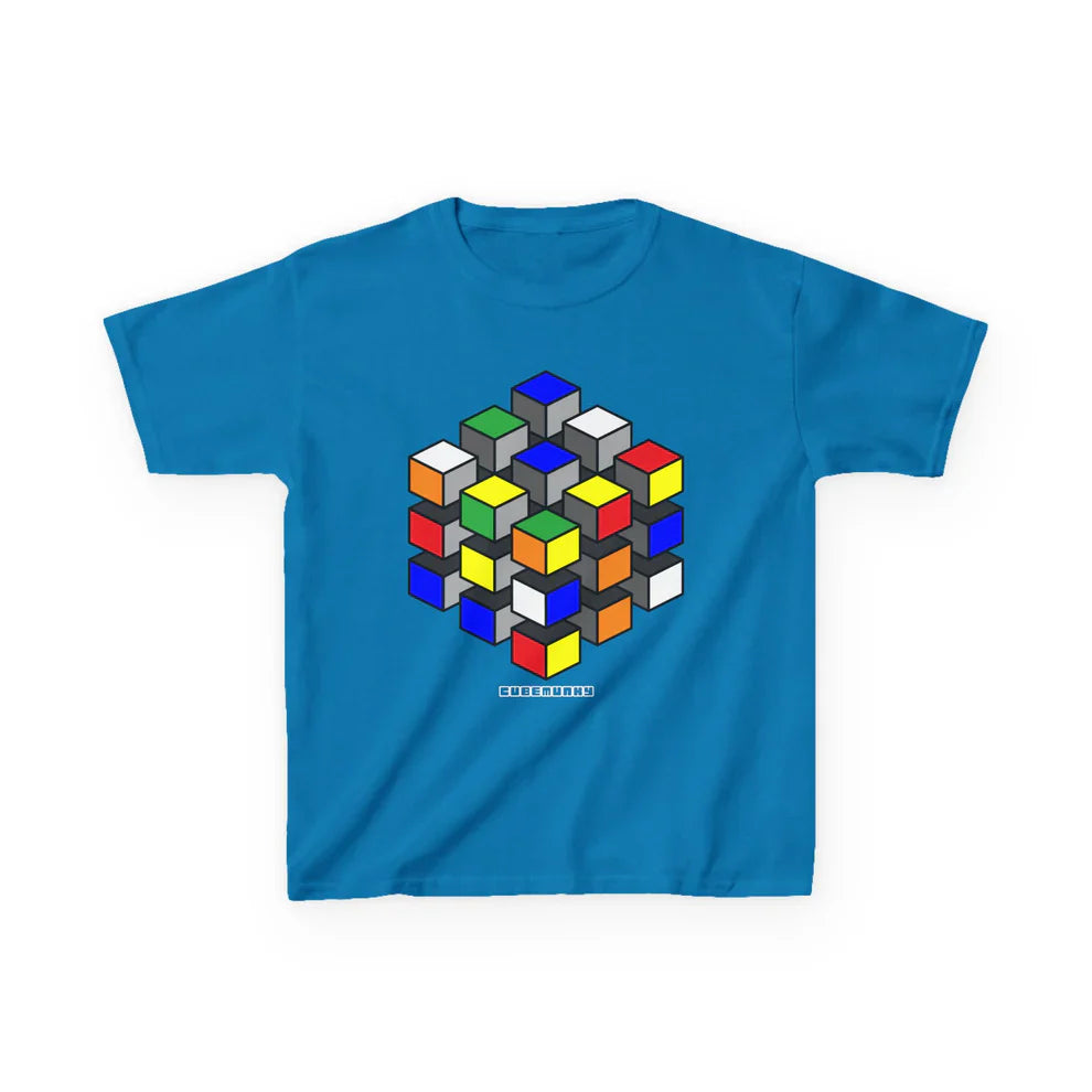 Cubemunky ILLUSION III Cubing T-shirt - UNISEX YOUTH