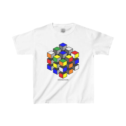 Cubemunky ILLUSION III Cubing T-shirt  - UNISEX YOUTH