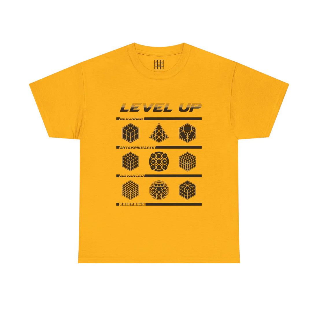 Cubemunky LVL UP Cubing T-shirt - UNISEX ADULT
