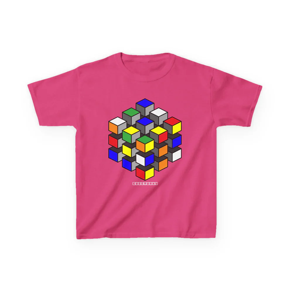 Cubemunky ILLUSION III Cubing T-shirt - UNISEX YOUTH