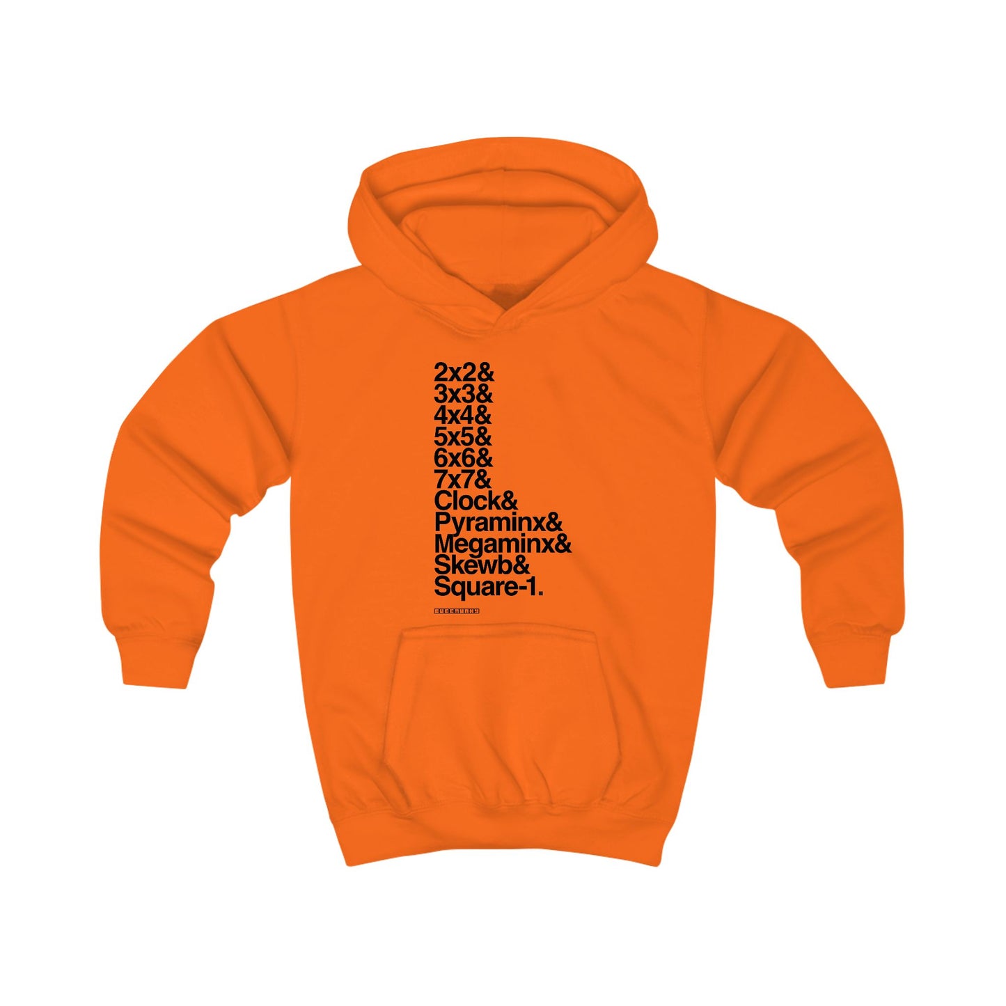 & List WCA Cubing Hoodie - UNISEX YOUTH