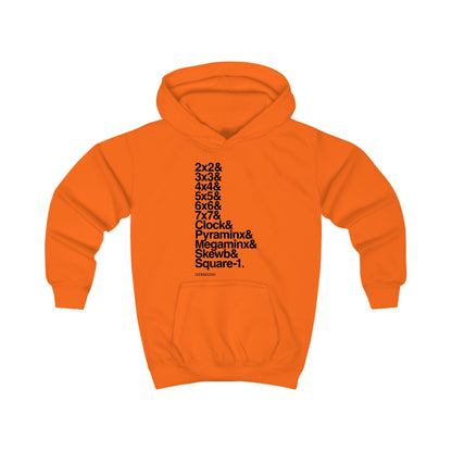 & List WCA Cubing Hoodie - UNISEX YOUTH