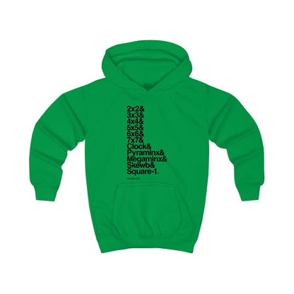 & List WCA Cubing Hoodie - UNISEX YOUTH