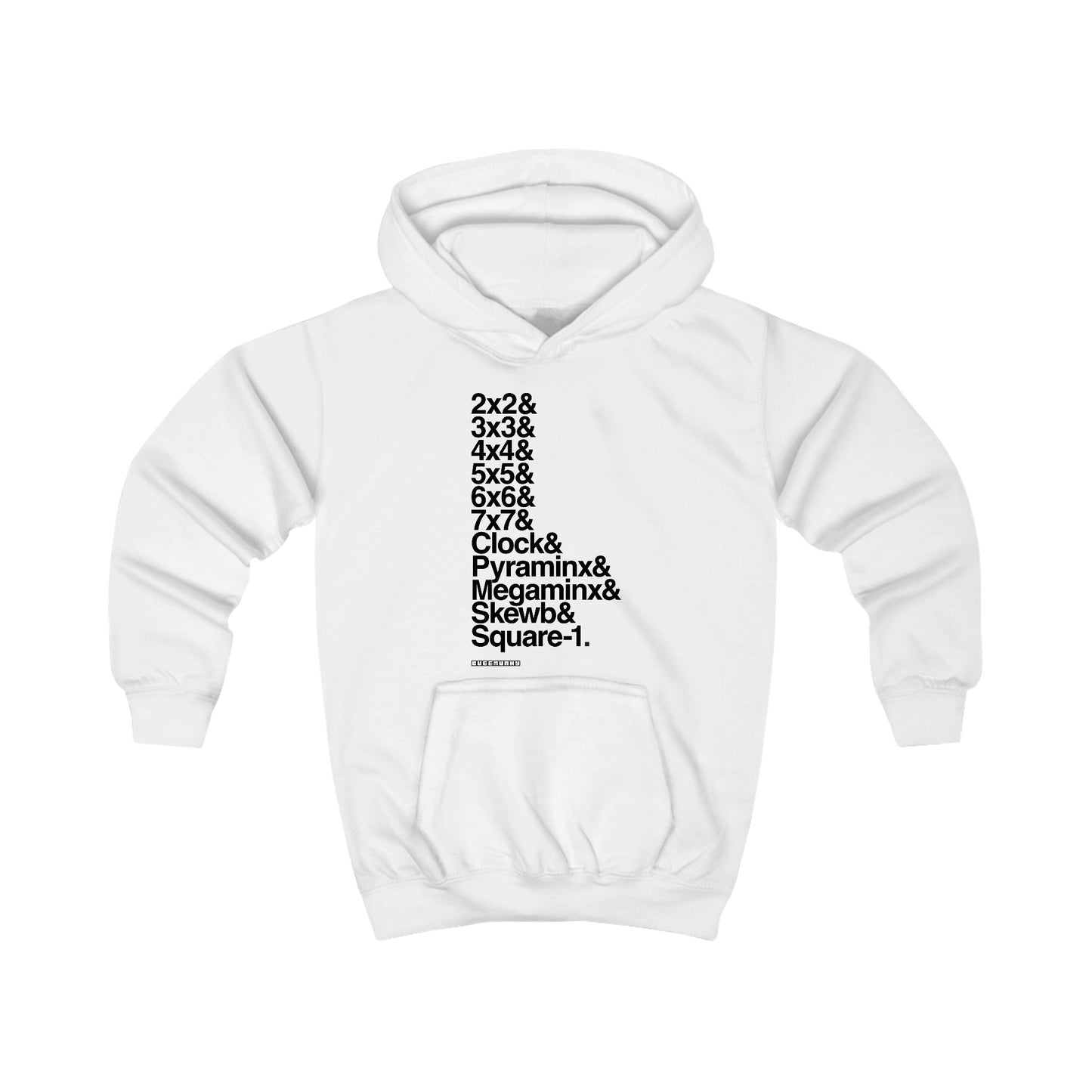 & List WCA Cubing Hoodie - UNISEX YOUTH