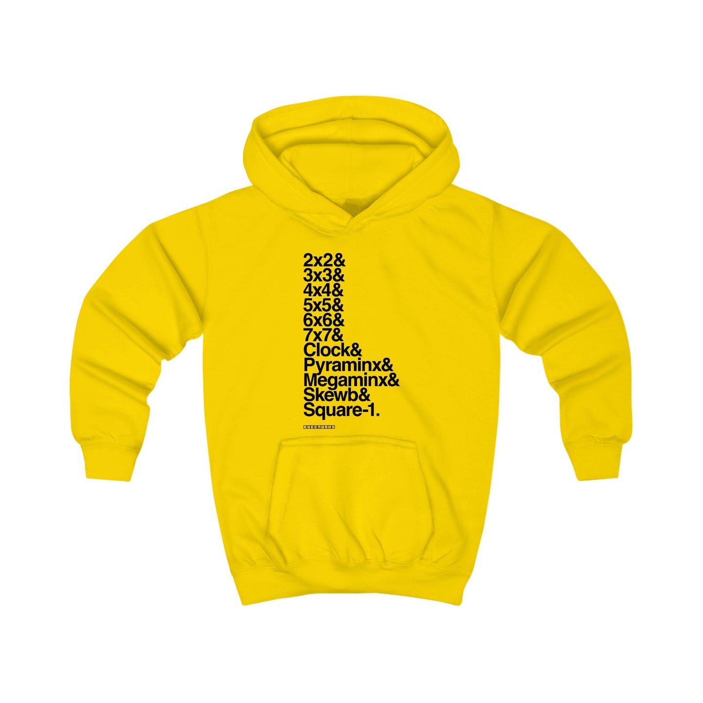 & List WCA Cubing Hoodie - UNISEX YOUTH