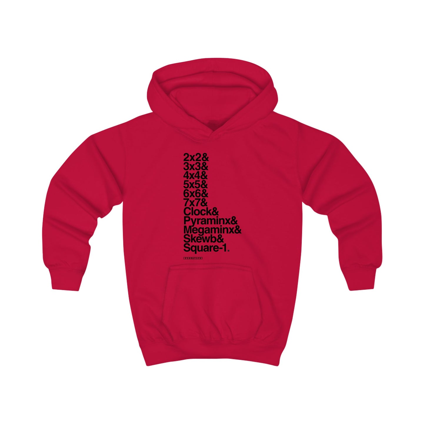 & List WCA Cubing Hoodie - UNISEX YOUTH