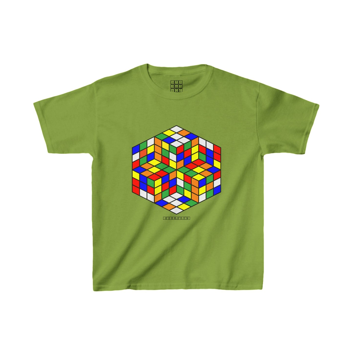 Cubemunky ILLUSION IV Cubing T-shirt  - UNISEX YOUTH