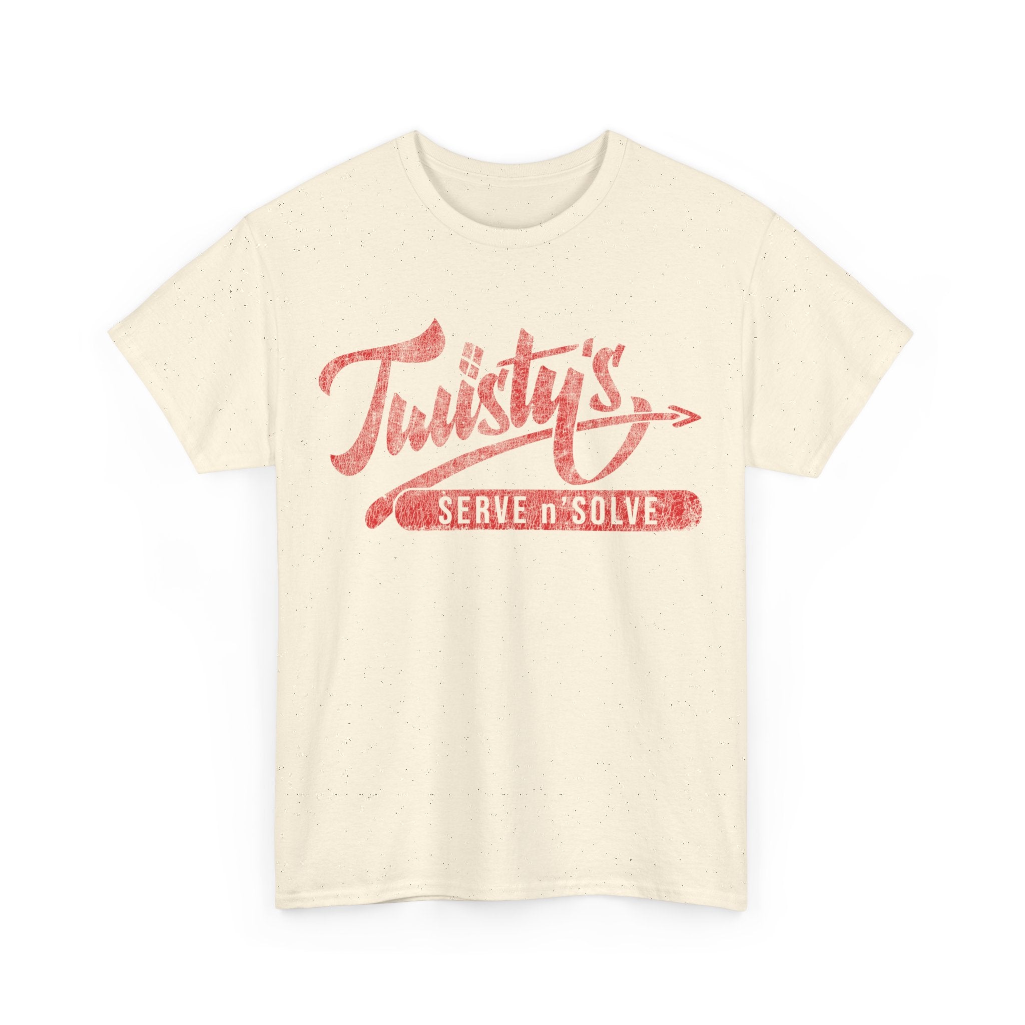 Cubemunky Twisty's Vintage Backprint T-shirt - UNISEX ADULT