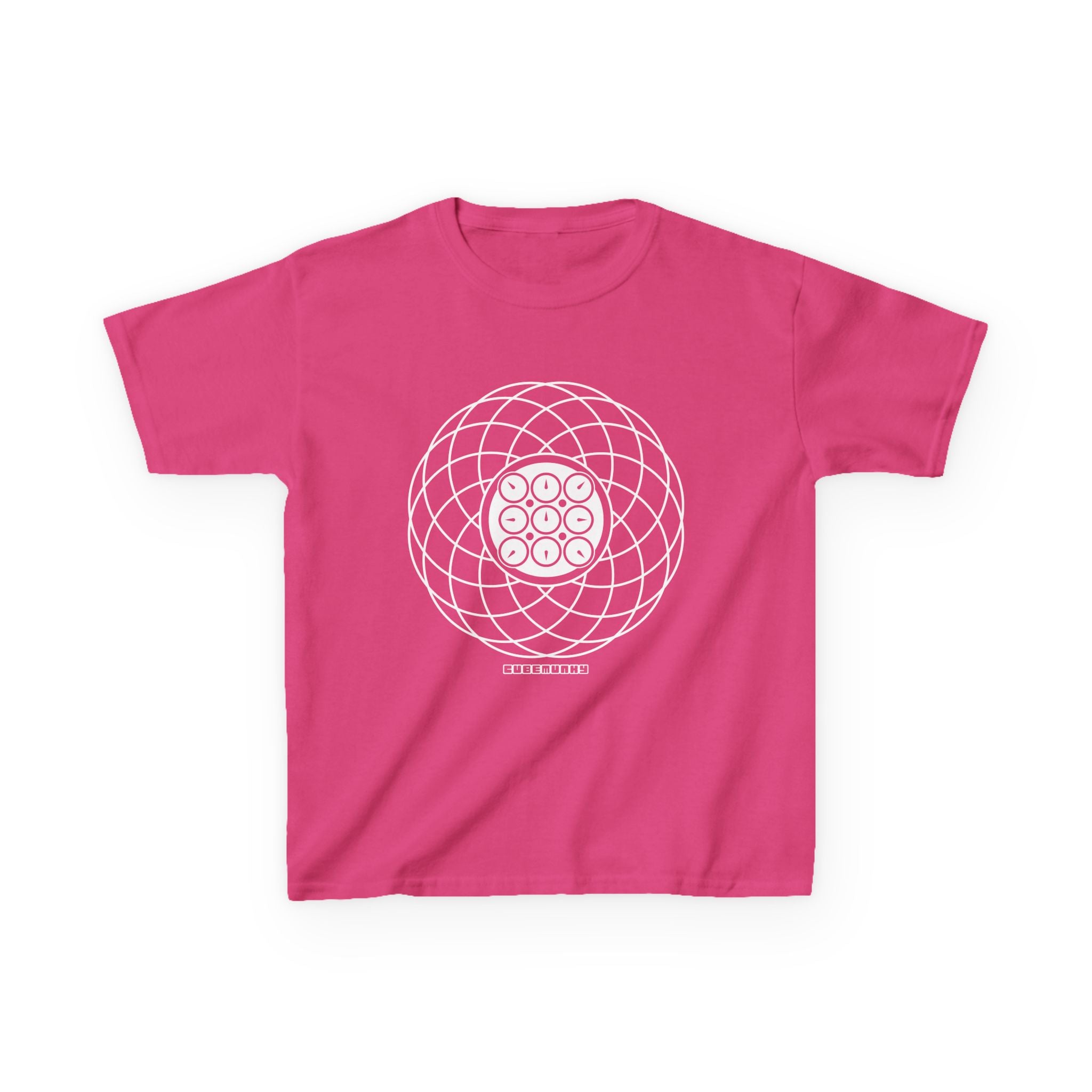 Cubemunky GEO [WAVE II] Clock Cubing T-shirt - UNISEX ADULT