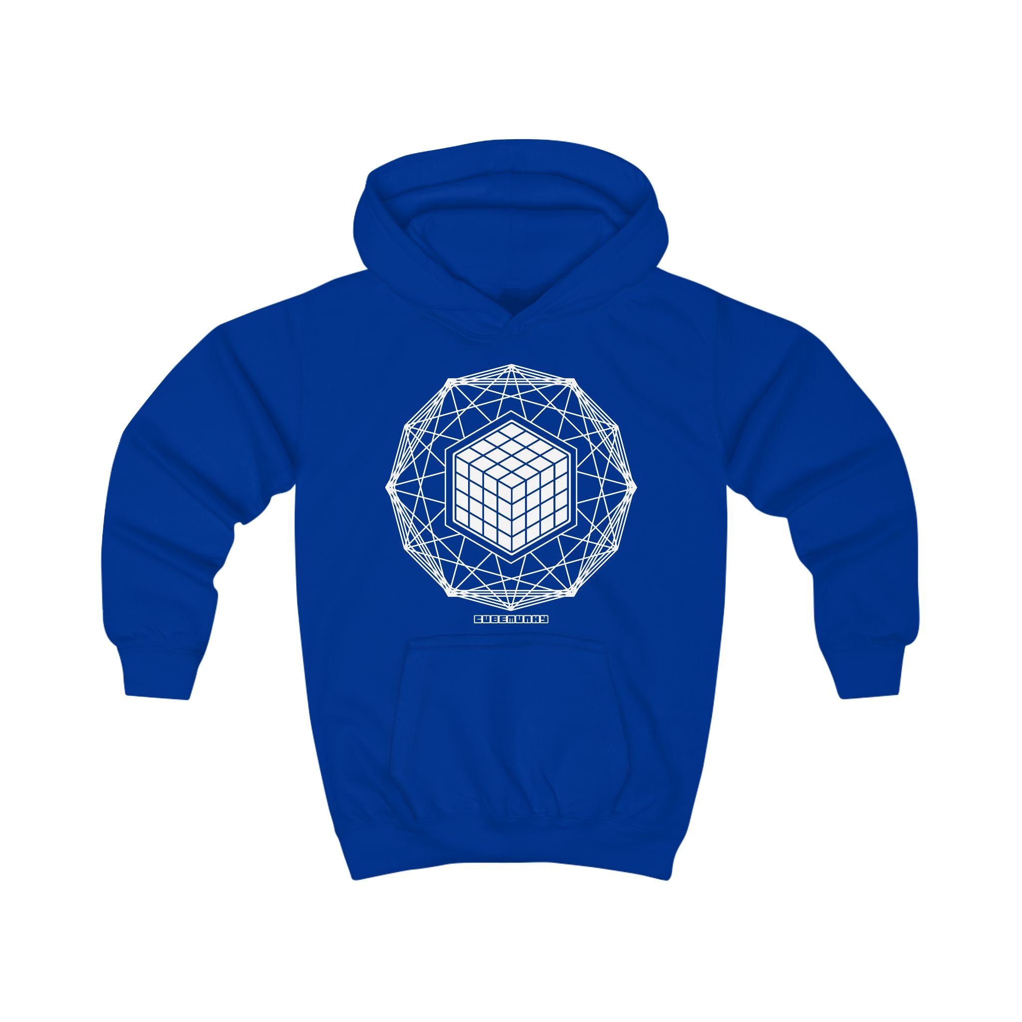 Cubemunky GEO [WAVE II] 4x4 Cubing Hoodie - UNISEX YOUTH