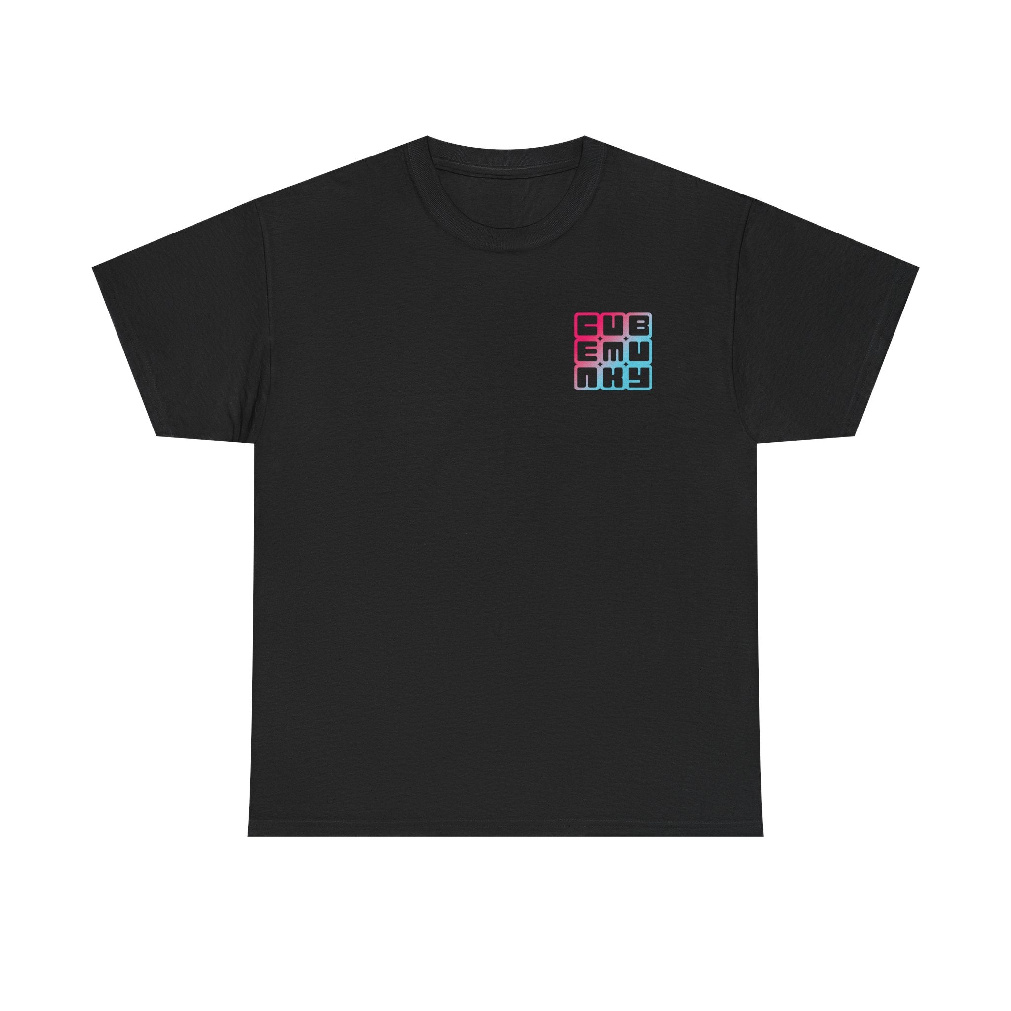 Cubemunky TRIBE001_XYZ Backprint T-shirt - UNISEX ADULT