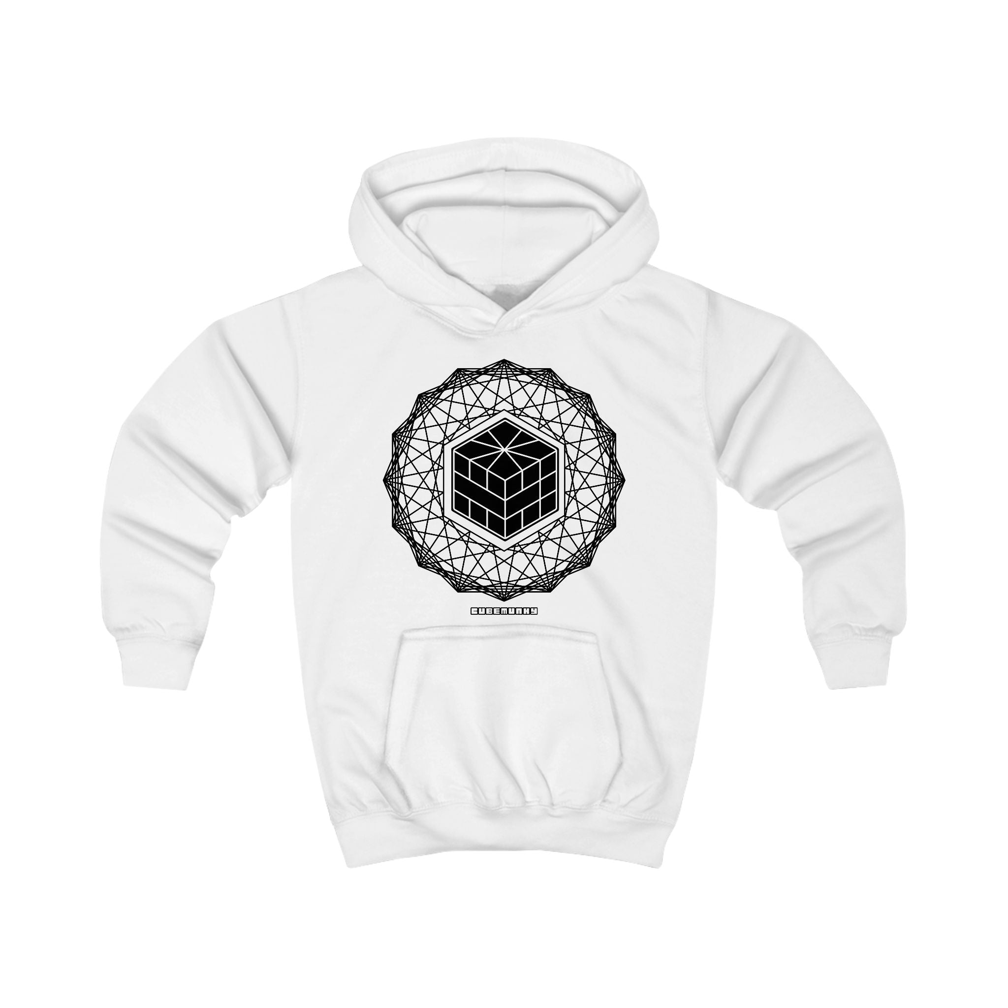 Cubemunky GEO [WAVE II] Square-1 Cubing Hoodie - UNISEX YOUTH