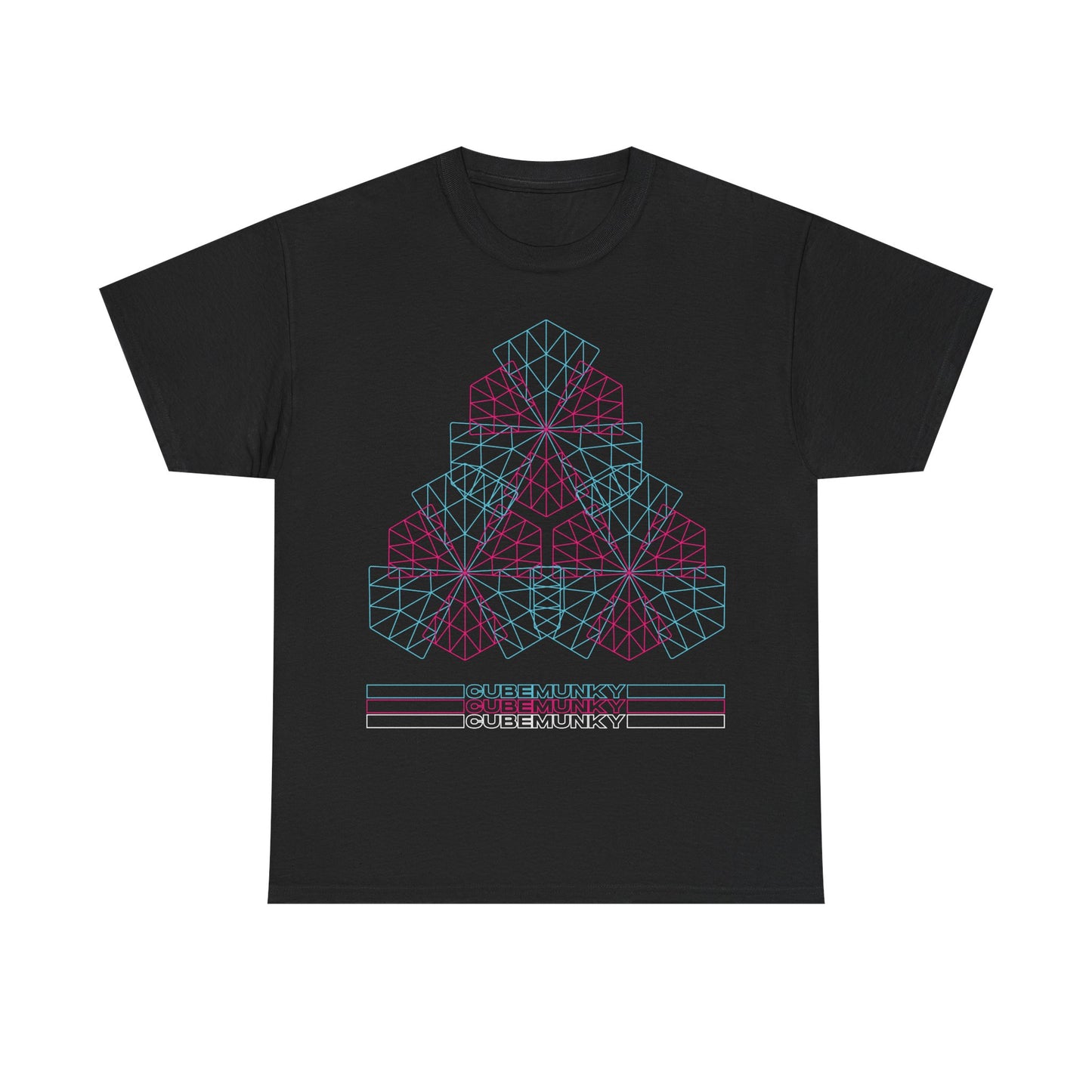Cubemunky WIRED Pyraminx Cubing T-shirt - UNISEX YOUTH
