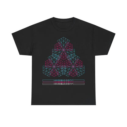 Cubemunky WIRED Pyraminx Cubing T-shirt - UNISEX YOUTH