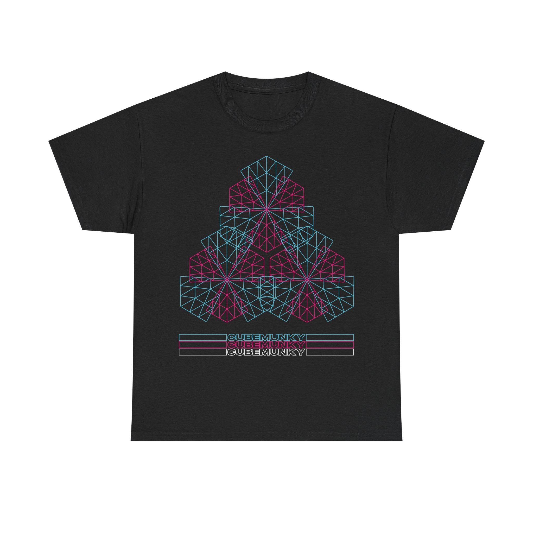 Cubemunky WIRED Pyraminx Cubing T-shirt - UNISEX ADULT